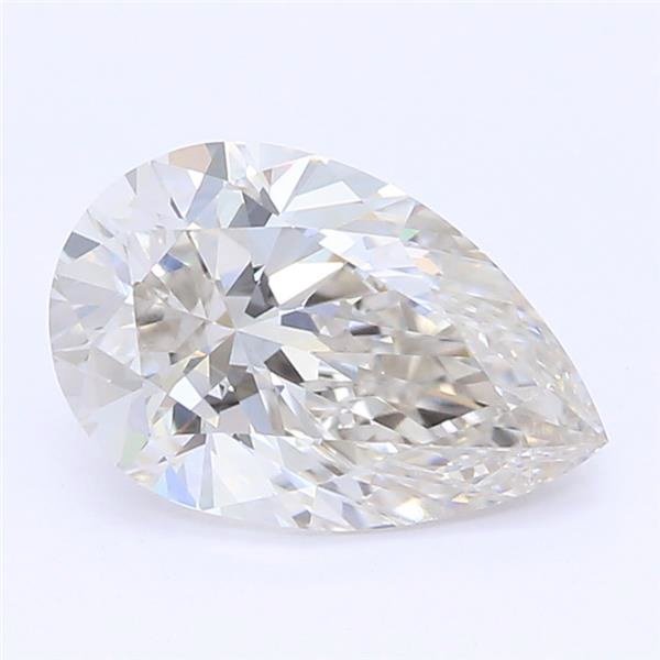 0.83ct H VS2 Rare Carat Ideal Cut Pear Lab Grown Diamond