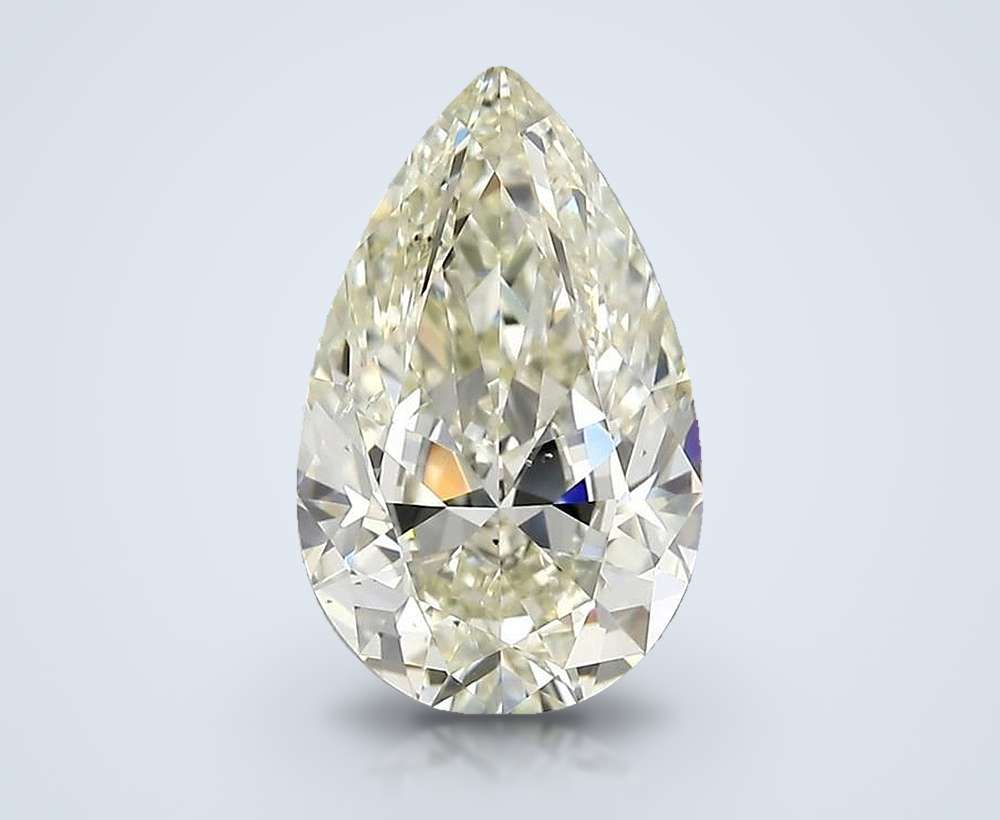 3.01 Carat Pear Natural Diamond