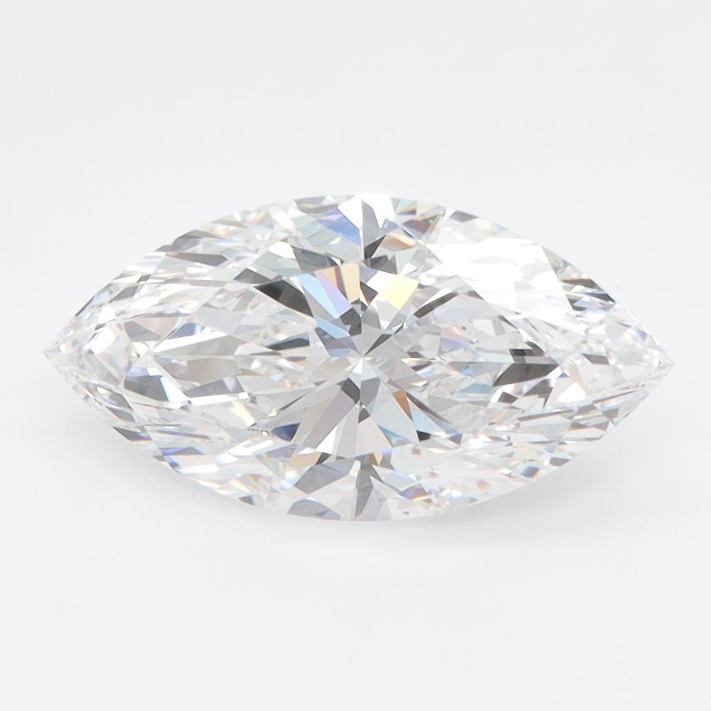 2.00ct D VVS1 Rare Carat Ideal Cut Marquise Lab Grown Diamond
