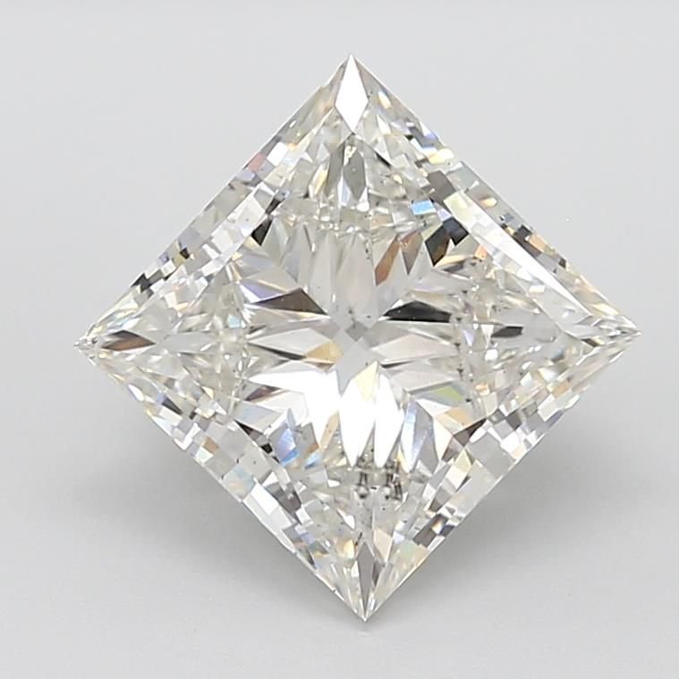 7.03ct G VS2 Very Good Cut Princess Lab Grown Diamond