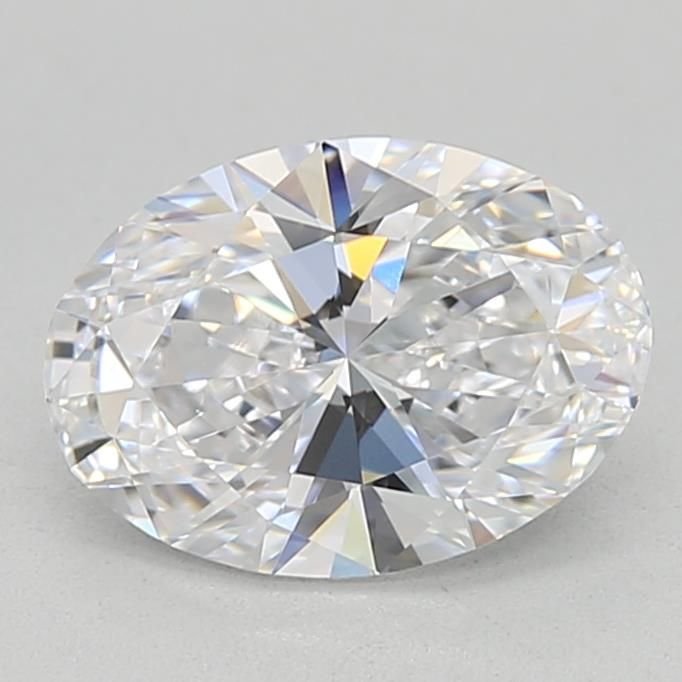 0.99ct D VVS2 Rare Carat Ideal Cut Oval Lab Grown Diamond