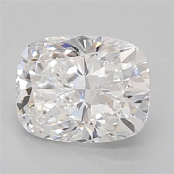 2.55ct E VVS2 Rare Carat Ideal Cut Cushion Lab Grown Diamond