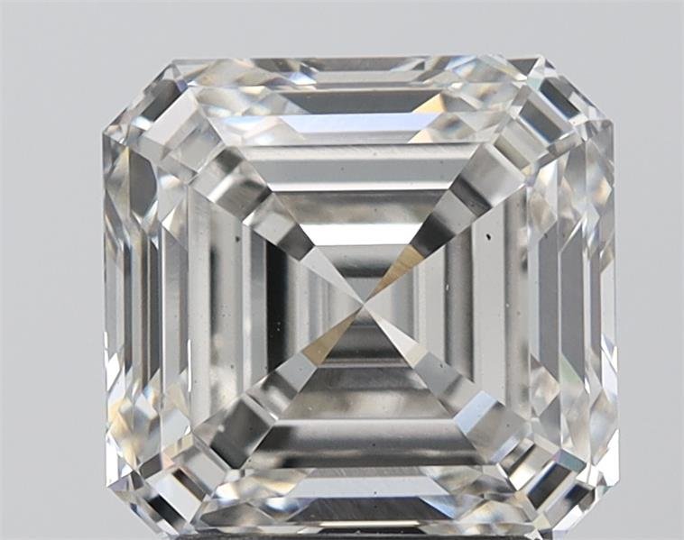 3.58ct H VS1 Rare Carat Ideal Cut Asscher Lab Grown Diamond