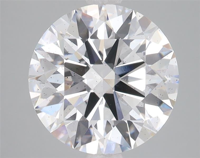 3.10ct E SI1 Rare Carat Ideal Cut Round Lab Grown Diamond