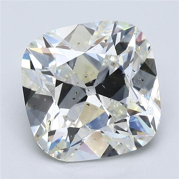 4.01ct J SI2 Very Good Cut Cushion Diamond