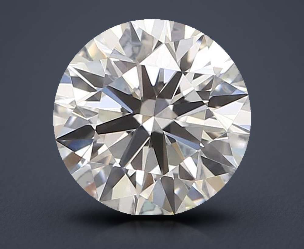 0.74 Carat Round Natural Diamond