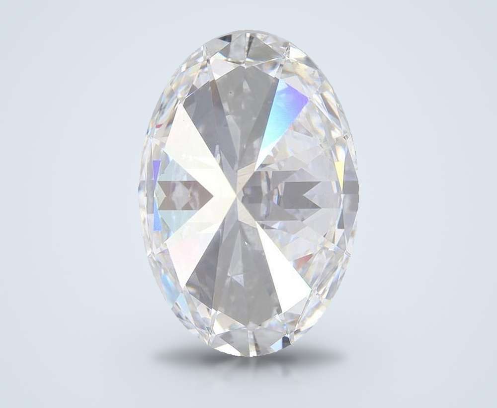 7.40 Carat Oval Lab Diamond