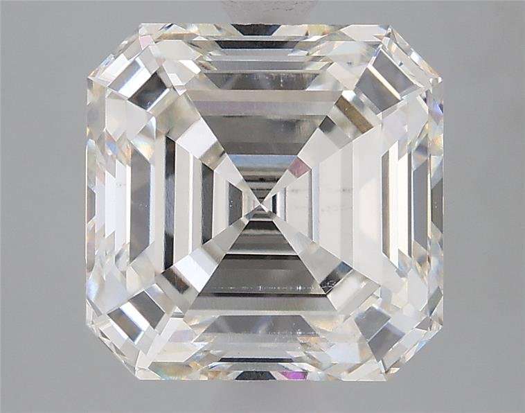 3.07ct G VS2 Rare Carat Ideal Cut Asscher Lab Grown Diamond