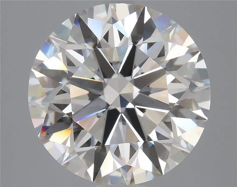 3.90ct F SI1 Rare Carat Ideal Cut Round Lab Grown Diamond