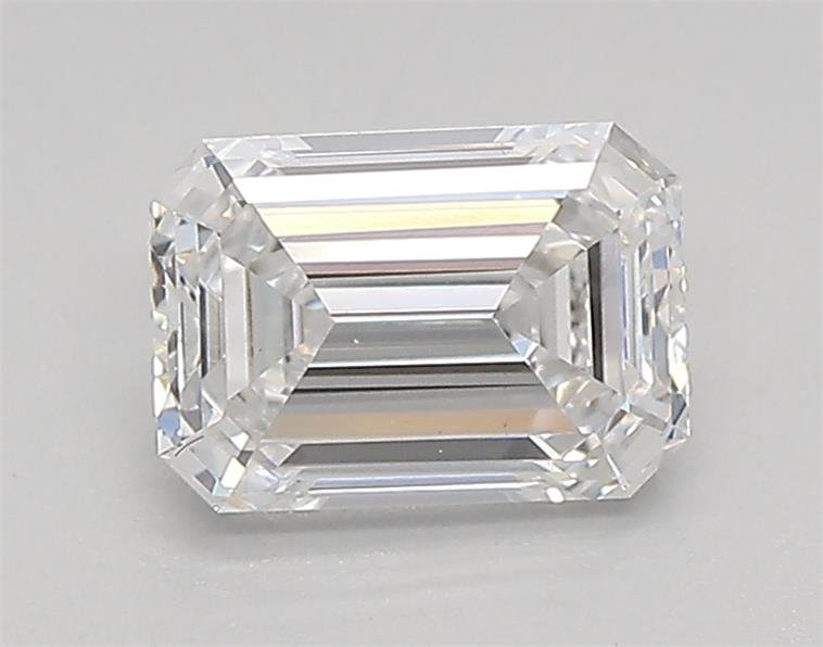 0.89ct D VVS2 Rare Carat Ideal Cut Emerald Lab Grown Diamond