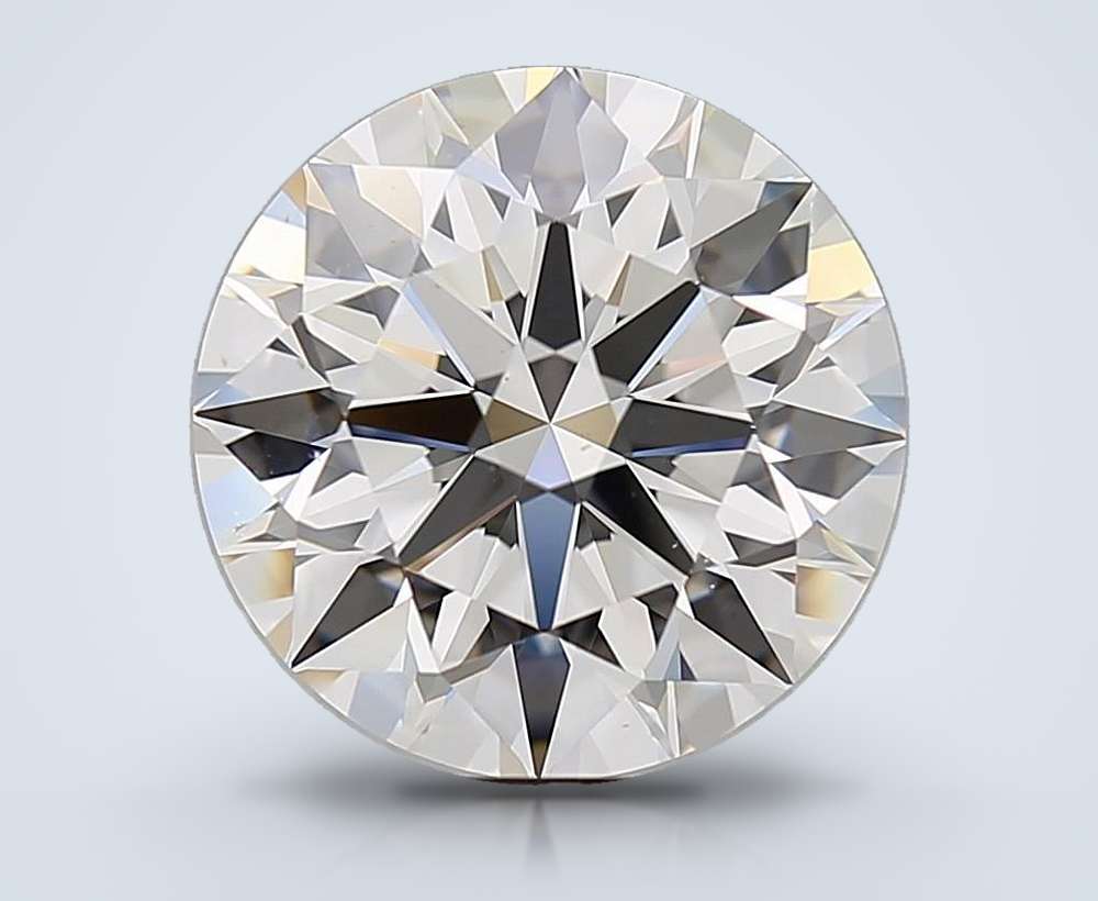 6.06 Carat Round Natural Diamond