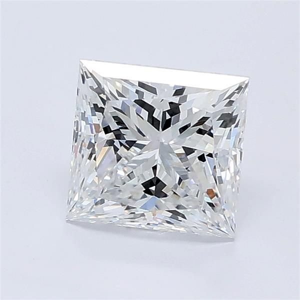 1.10ct D VVS2 Rare Carat Ideal Cut Princess Lab Grown Diamond