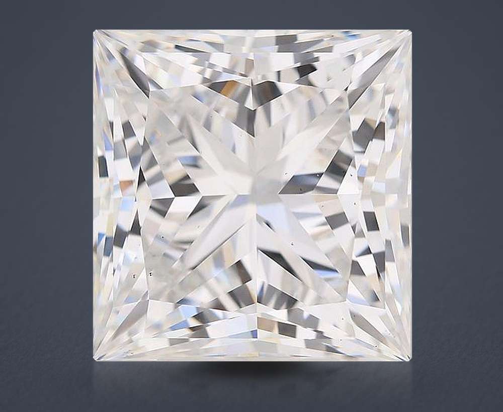 7.03 Carat Princess Lab Diamond