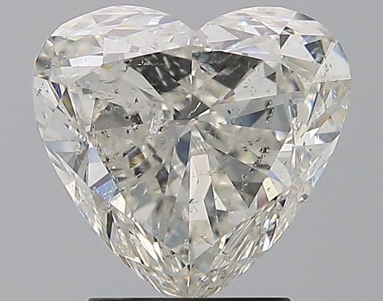 3.00ct J SI2 Excellent Cut Heart Diamond