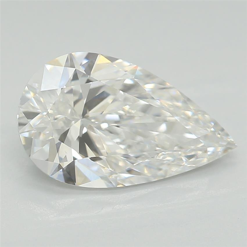 1.32ct D VVS2 Rare Carat Ideal Cut Pear Lab Grown Diamond