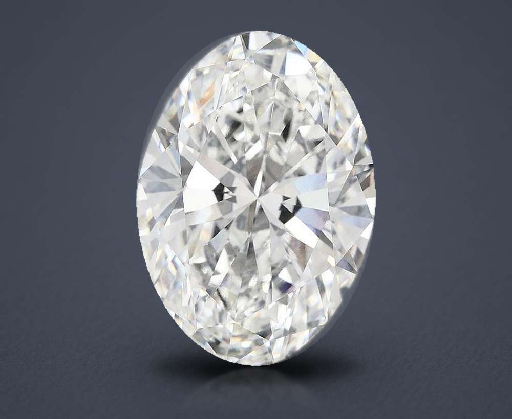 10.56 Carat Oval Lab Diamond