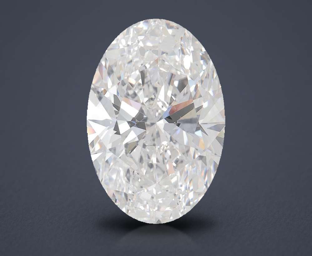 5.01 Carat Oval Lab Diamond