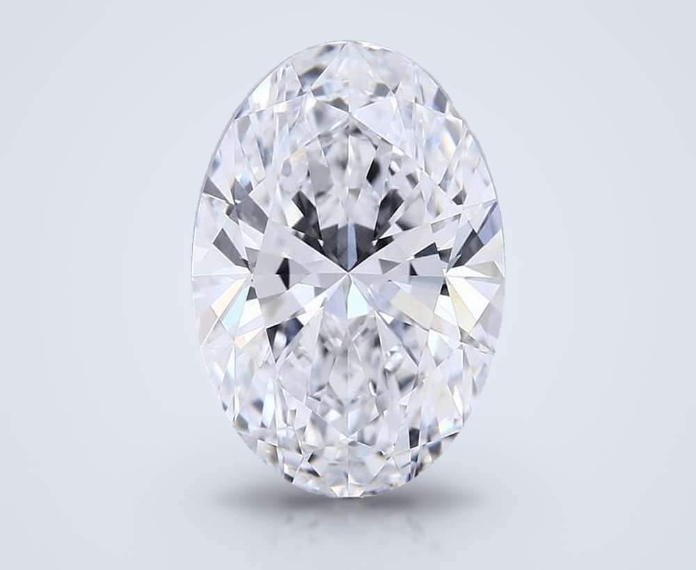 3.60 Carat Oval Lab Diamond