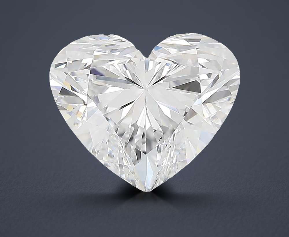 1.60 Carat Heart Natural Diamond