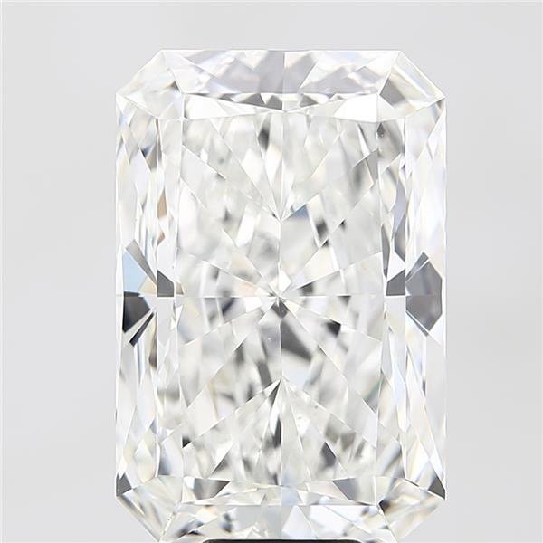 12.08ct F VVS2 Rare Carat Ideal Cut Radiant Lab Grown Diamond