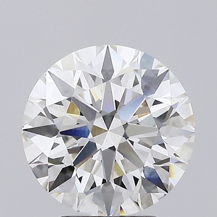 3.42ct H VS2 Rare Carat Ideal Cut Round Lab Grown Diamond