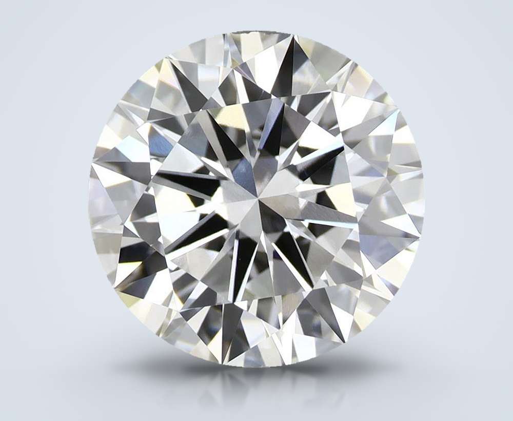 4.70 Carat Round Lab Diamond