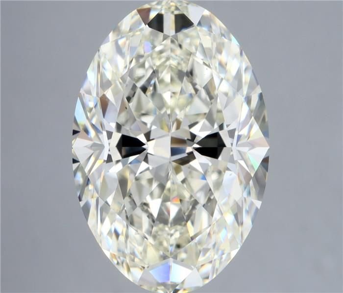 5.62ct K VS2 Rare Carat Ideal Cut Oval Diamond