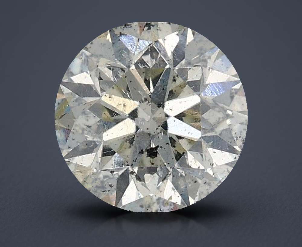 0.88 Carat Round Natural Diamond