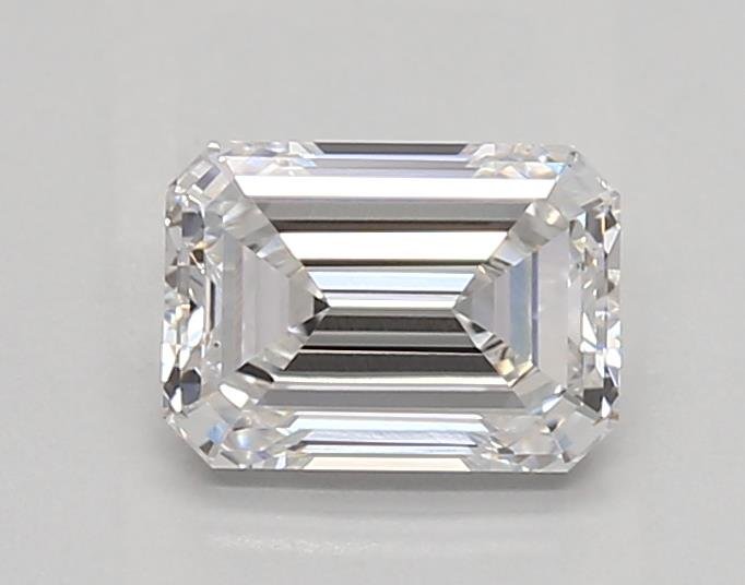 0.95ct D VVS1 Excellent Cut Emerald Lab Grown Diamond