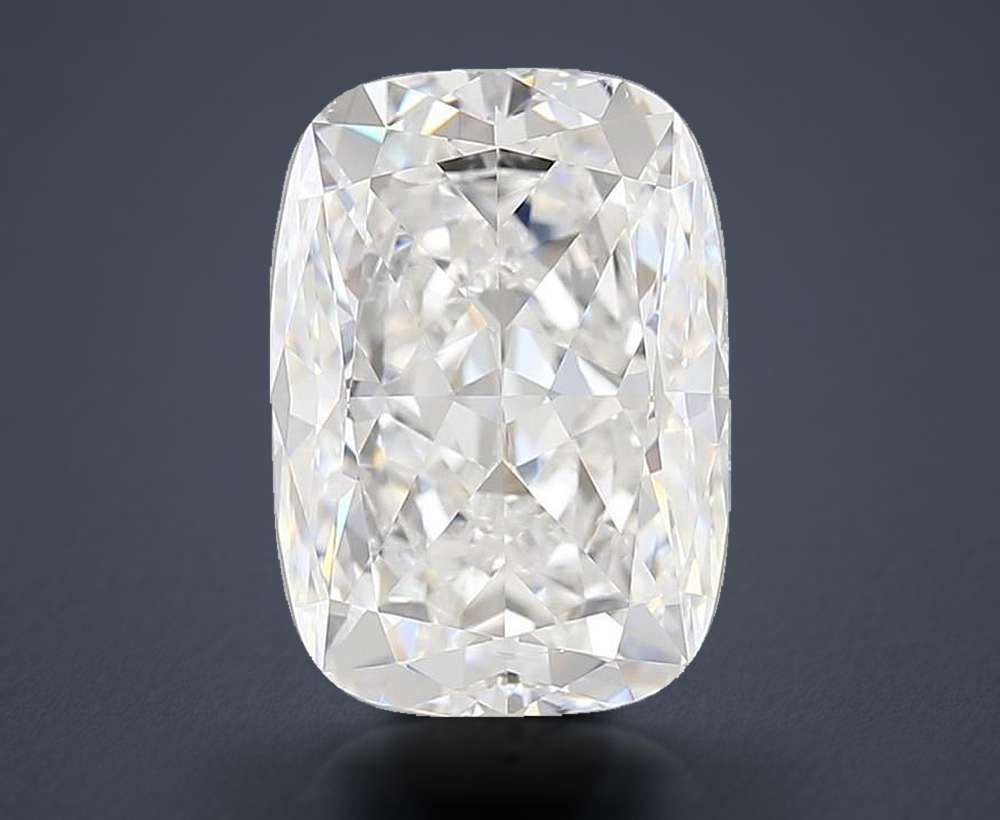 3.71 Carat Cushion Natural Diamond