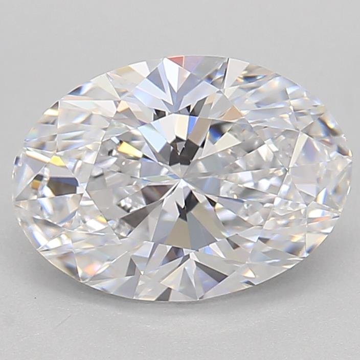 1.17ct D VVS2 Rare Carat Ideal Cut Oval Lab Grown Diamond