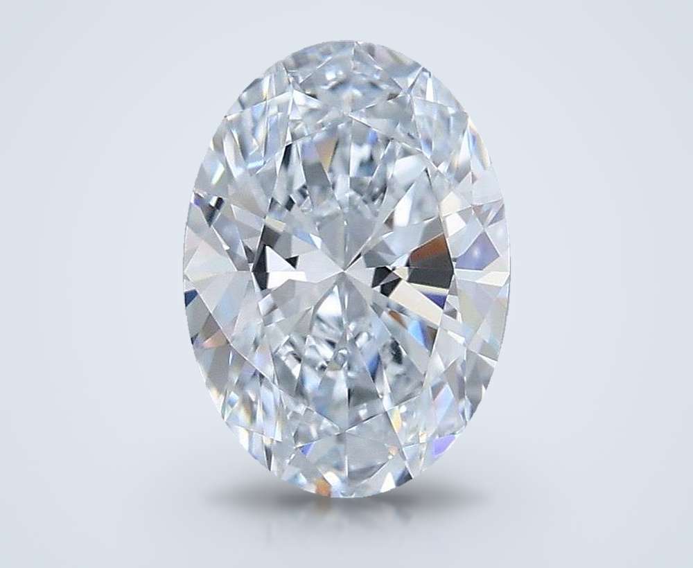 1.00 Carat Oval Lab Diamond