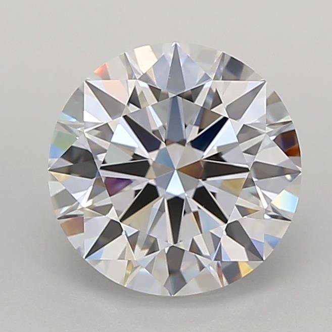 3.01ct D IF Rare Carat Ideal Cut Round Lab Grown Diamond