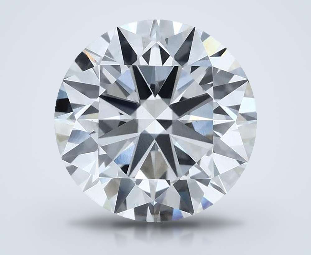4.00 Carat Round Lab Diamond