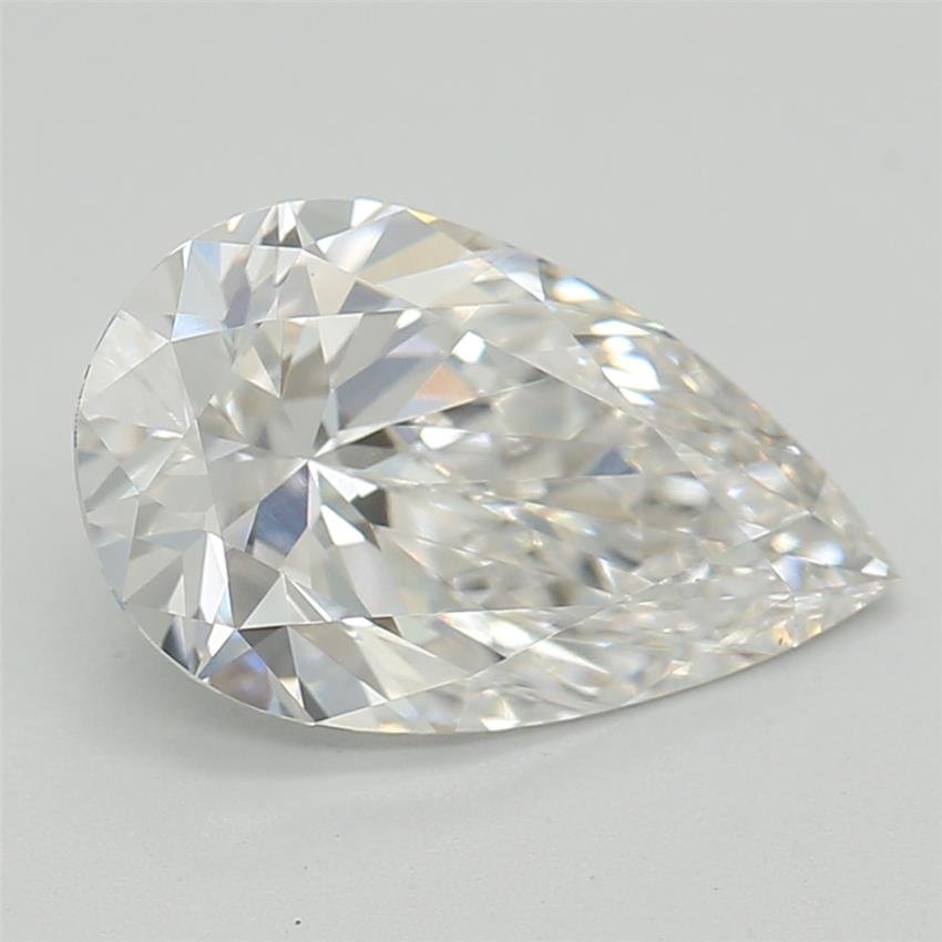 1.06ct E VVS2 Rare Carat Ideal Cut Pear Lab Grown Diamond