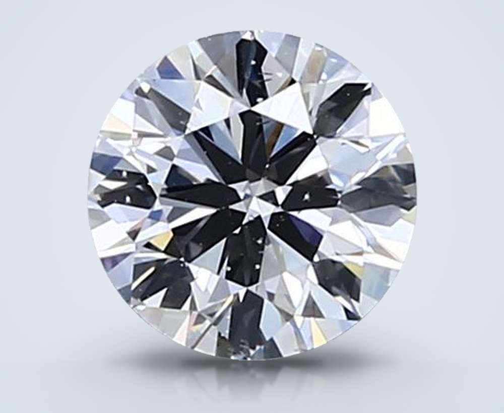 0.90 Carat Round Natural Diamond
