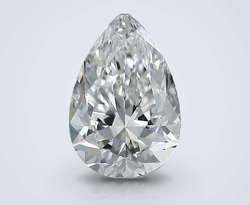 0.50 Carat Pear Natural Diamond