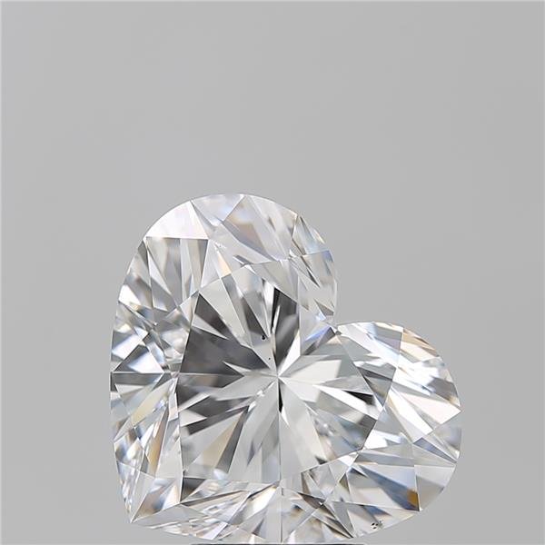 6.01ct D VS2 Excellent Cut Heart Diamond