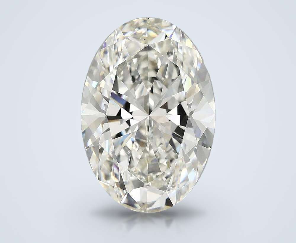 5.00 Carat Oval Lab Diamond
