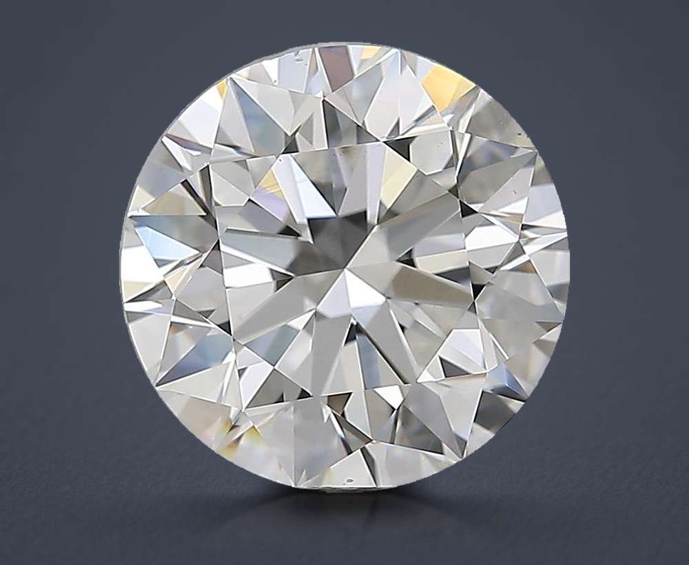 4.01 Carat Round Natural Diamond