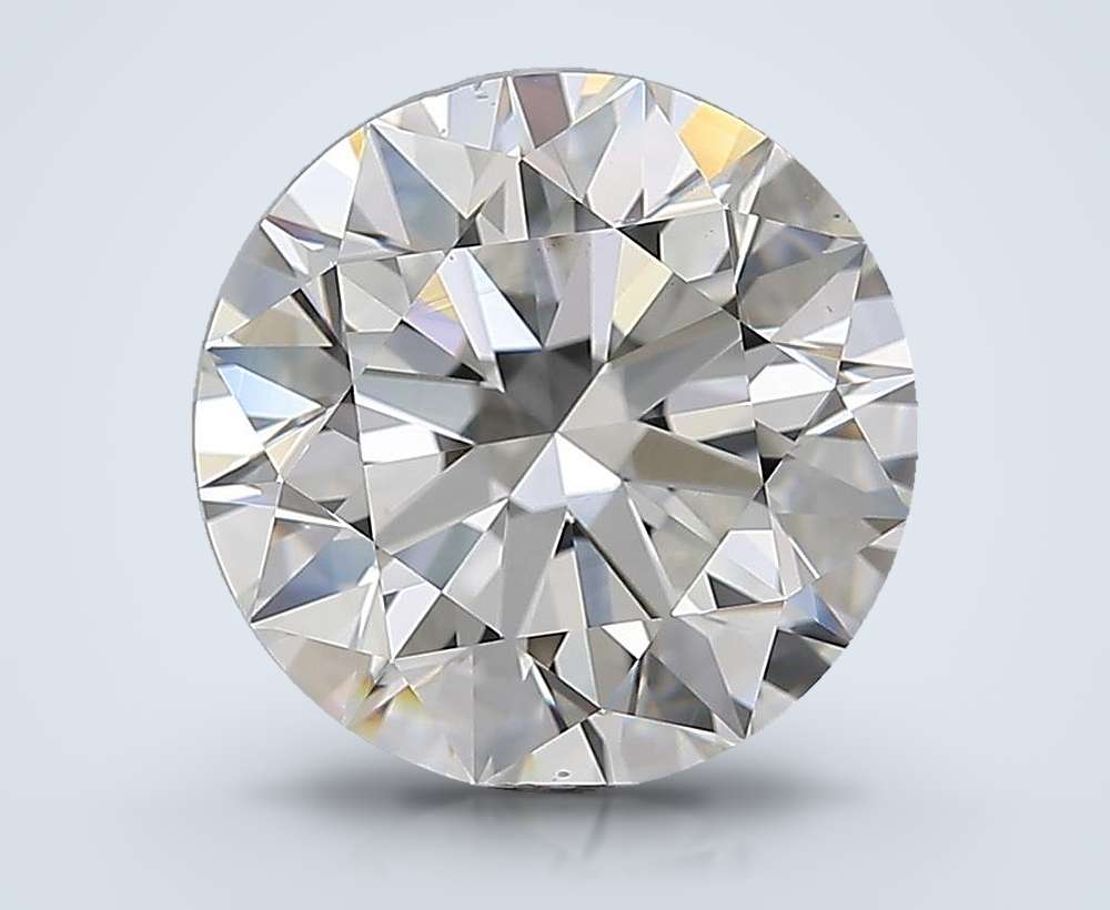 4.01 Carat Round Natural Diamond