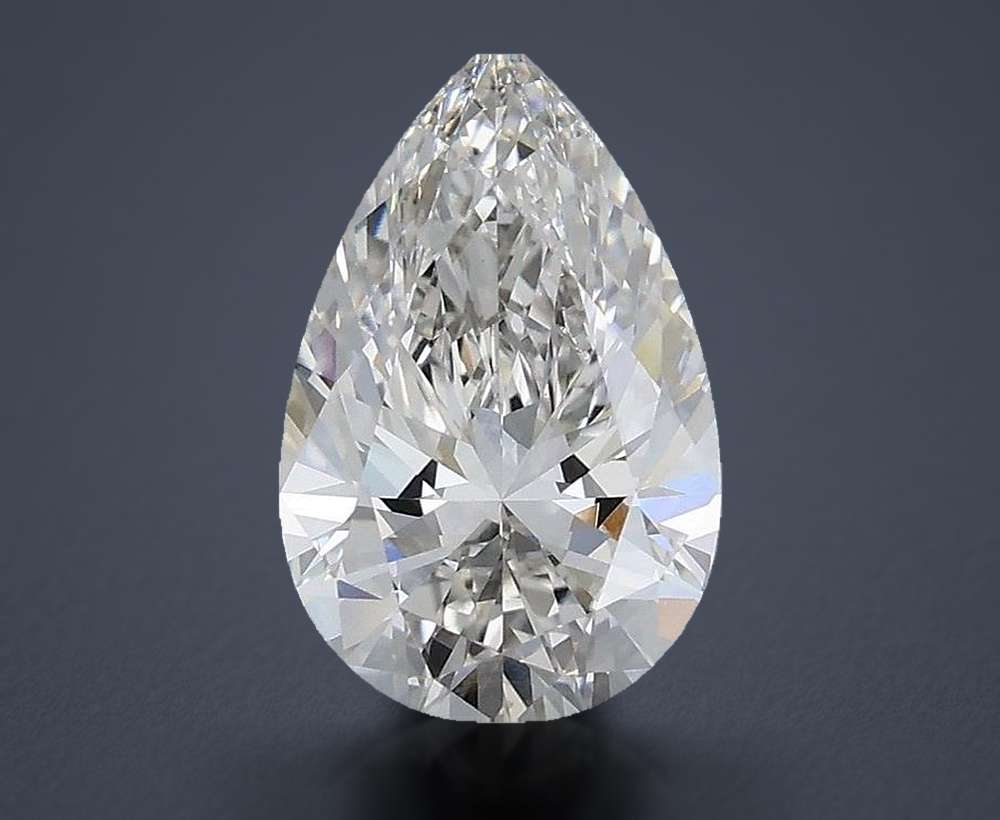 1.80 Carat Pear Lab Diamond