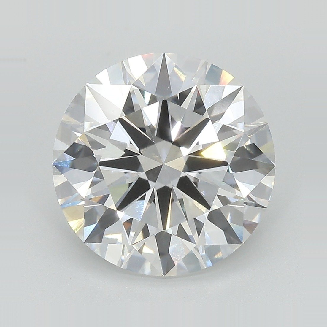 6.78ct E VVS2 Rare Carat Ideal Cut Round Lab Grown Diamond