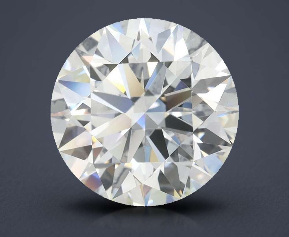 4.39 Carat Round Lab Diamond