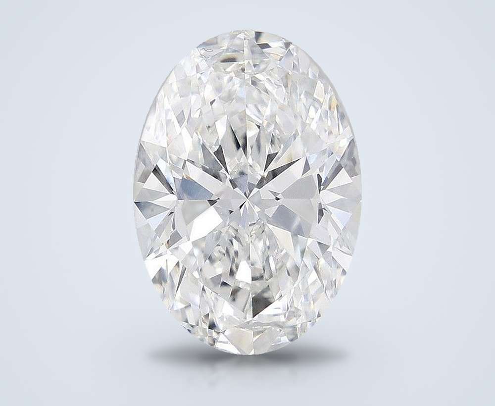 10.08 Carat Oval Lab Diamond