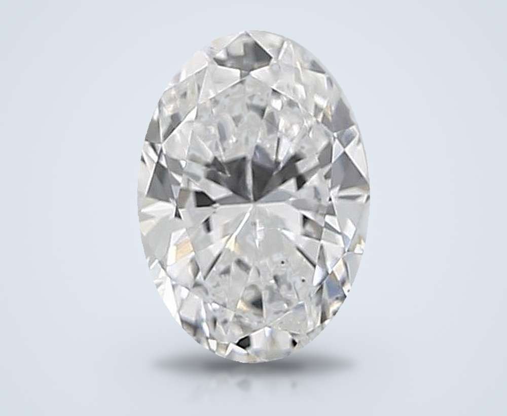 0.57 Carat Oval Lab Diamond