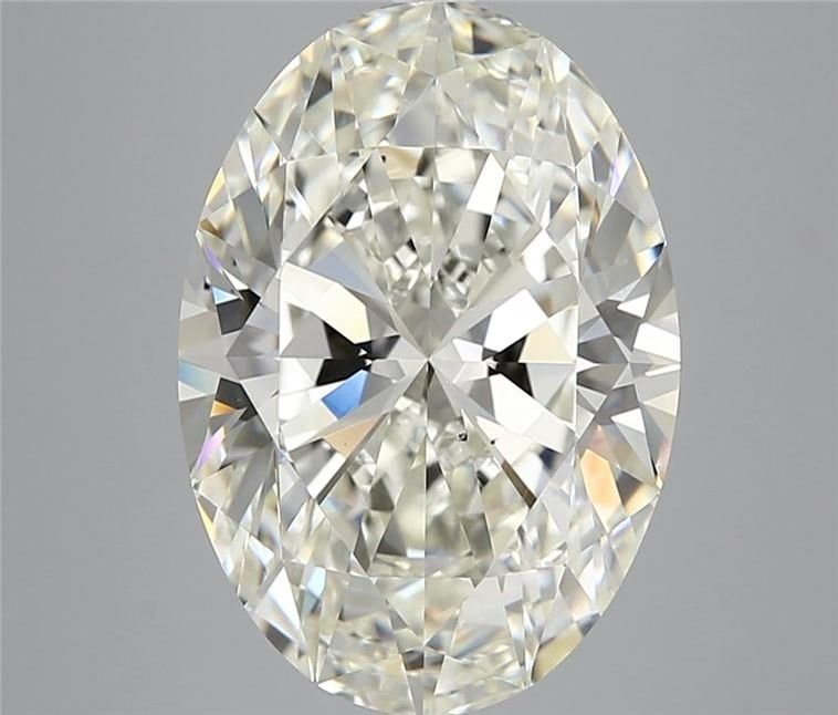 7.01ct I VS2 Rare Carat Ideal Cut Oval Diamond