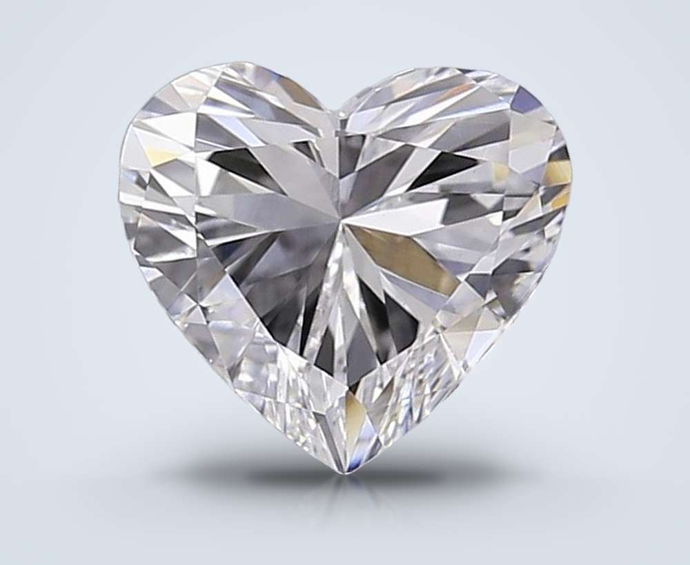 0.55 Carat Heart Lab Diamond
