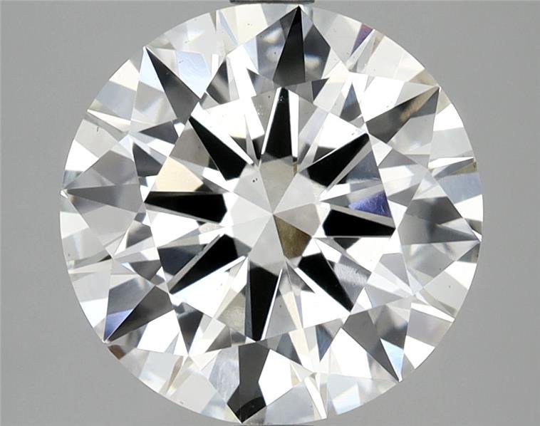 4.21 Carat Round Lab Diamond