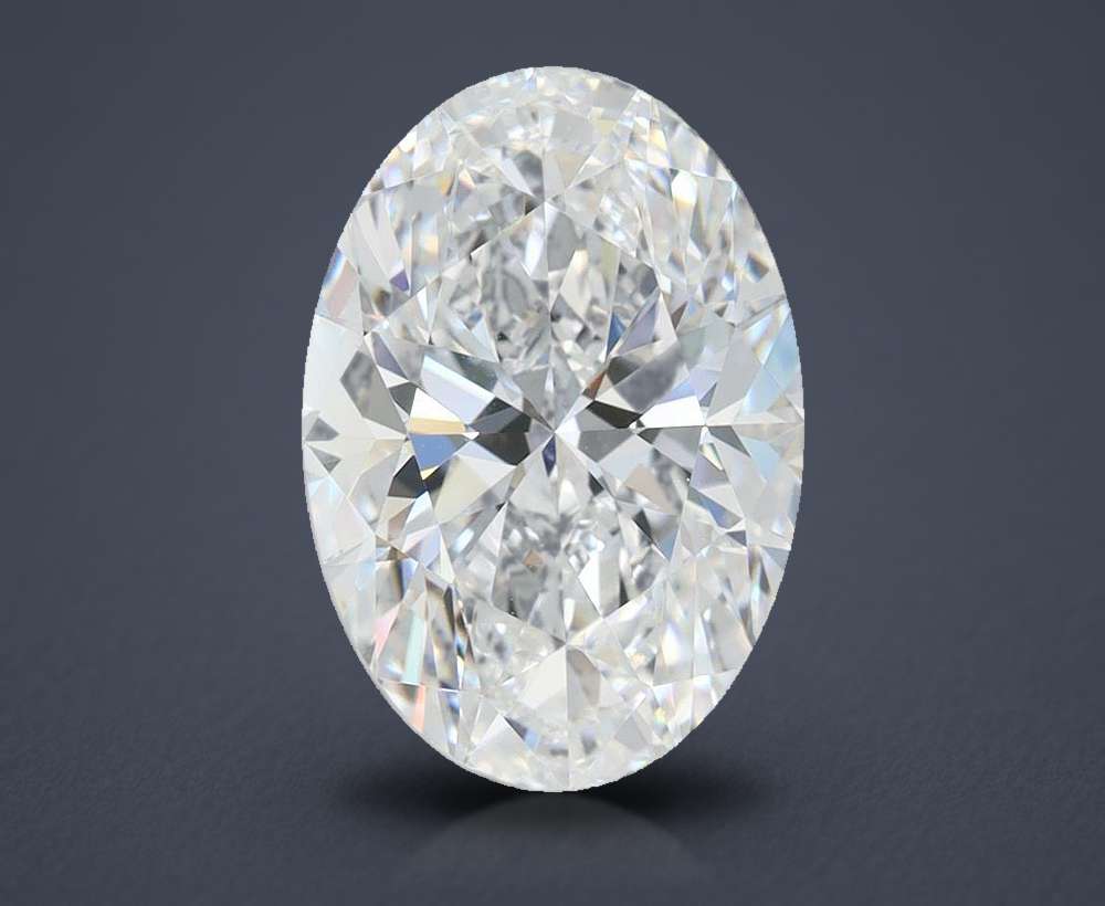 3.00 Carat Oval Lab Diamond